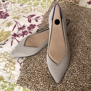 Rothy’s Cloud Grey Birdseye Points